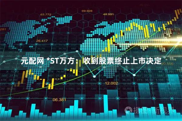 元配网 *ST万方：收到股票终止上市决定